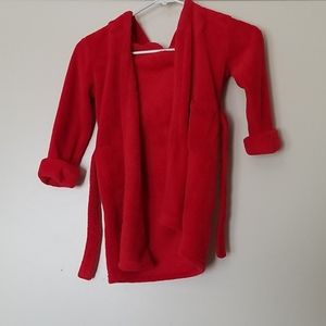 Girl's baby gap robe has a hood with ears sise 3T